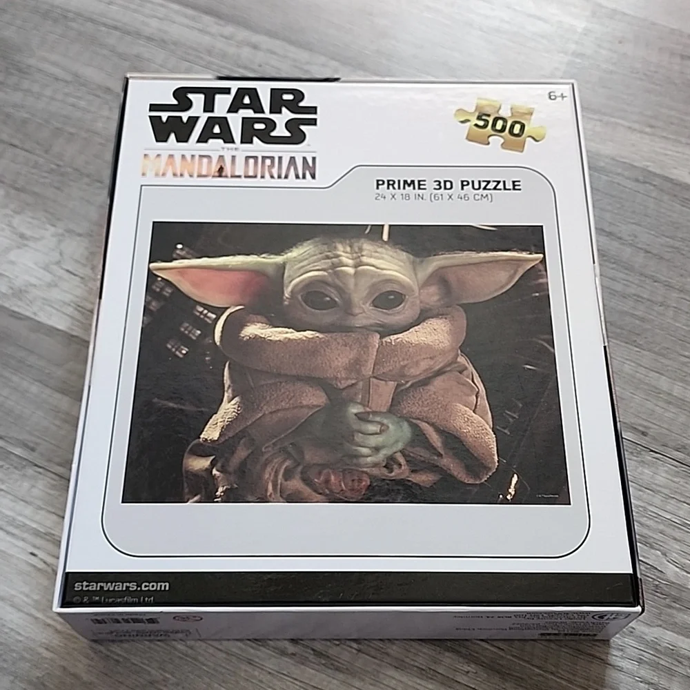 Baby Yoda puzzle-3d‎